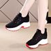Dropshipping Sports 2025 Spring Style Fly Knit Thick Casual Height Increasing Soft Sole Women's Shoes Cross-Border_vogvips.com