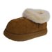 Warm Thick-soled Snow Boots Women's Thickened Velvet Big-headed Short Boots Fluffy Cotton Shoes_vogvips.com