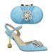 Three-dimensional applique decorative stiletto sandals with the same color fashion design banquet evening bag_vogvips.com