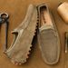 Solid Color Simple Bean Shoes Trend Foot Set Men's Shoes Fashion Large Size Casual Shoes_vogvips.com