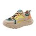 KT2804 New Simple Women's Shoes 2024 Autumn Korean Version Breathable Sports Heightened Thick Bottom Student Casual Shoes_vogvips.com