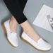 Nurse Shoes Women's Spring New Comfortable Soft Sole Breathable Non-slip All Fashion Wedges Work Small White Shoes_vogvips.com