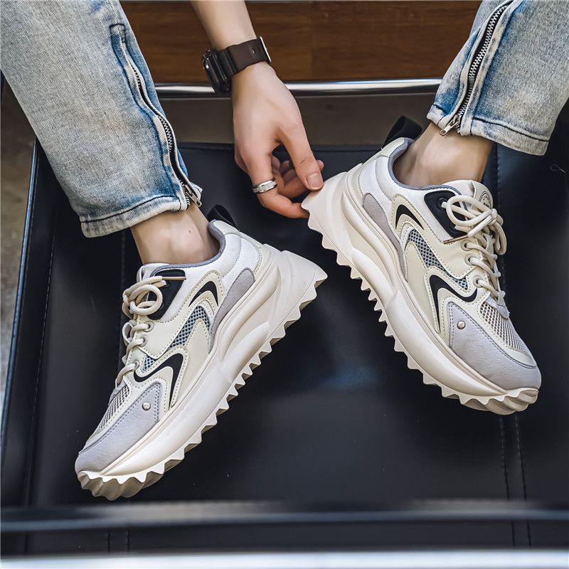 Casual sports all match men's four seasons dad shoes height increase thick sole student all match trendy shoes new hot selling men's shoes_vogvips.com
