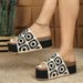 Large Size Slippers Women Fashion Pattern Outside To Wear Flip Flops Thick Soles Non Slip Holiday Beach Sandals_vogvips.com