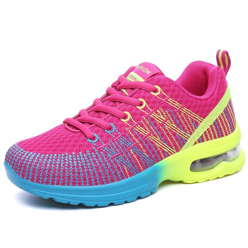 2023 Spring And Autumn New Large Size Sports Breathable Mesh Air Cushion Casual Lightweight Running Shoes For_vogvips.com