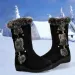 Womens snow ankle thick plush anti slip high boots warm fur womens winter shoes botas mujer 240904_vogvips.com