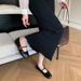 Soft-soled Mary Jane With Round Toe And Shallow Cut, 2026 Spring New Model, Versatile For Commuting, Single-strap Flat_vogvips.com