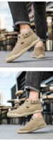Men's Casual Shoes Short Boots Outdoor Casual Men's Boots Fleece Large Size Men's Shoes Martin Boots_vogvips.com