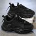Men's Shoes Breathable Summer Casual Sneakers With Thick Sole, Lightweight Mesh Upper For Comfort And Style Daddy Work Safety Shoes_vogvips.com
