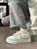 Warrior White Women's Spring & Fall New Arrival Thick Sole Board Female Students K-style Easiest For Match Ins Fashion_vogvips.com
