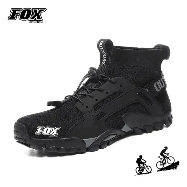 FOX Cycling Team Motorcycle Men's Sneakers Waterproof Mountain Bike Footwear Bicycle Downhill Boots MTB Shoes Sportschuhe Herren_vogvips.com