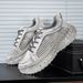 European Trendy 2025 Summer Mesh Breathable Casual Sports Shoes Men's Thick-soled Height-increasing Dad Sneakers_vogvips.com