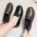 AIYUQI Female Flats Genuine Leather Spring Round Head Casual Large Size Women's Mom Shoes_vogvips.com