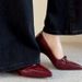 Soft Leather Version~Pointed-toe Elegant Bow Mary Jane For Women, Casual Slip-on French Style Height-increasing Single_vogvips.com
