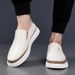 Spring Thick Bottom Outdoor Shoes Male Genuine Leather Casual Shoe Fashion All-match Mens Sneakers High Quality Skate Shoes Men_vogvips.com