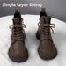 Soft Leather Fleece-Lined Martin Boots For Women, 2025 Autumn And Winter New Thick-Soled Warm Short Boots, Flat_vogvips.com