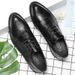 TerraStride Black For Men, Summer, Autumn, Winter, Breathable, Korean Height Increasing, Youth, British Style, Pointed Toe, Business_vogvips.com