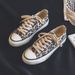 2025 Fall/Winter New Leopard Print High-Top Canvas Sneakers Women's Versatile Athletic Shoes_vogvips.com
