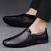 Men's Casual Loafers, Driving To Work, Soft-soled Soft Leather Men's Shoes, Lazy Men's Shoes_vogvips.com
