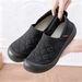 Women's Casual Slip-on Comfortable Mothers, Lightweight Breathable Shoes, Soft-soled That Don't Tire The Feet, Single_vogvips.com