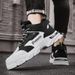 European Warm Series Winter New Leather Patchwork Sports High-top Lace-up Round-toe Martin Boots Casual Men's Shoes_vogvips.com