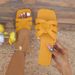 Women's African Style Flat Slippers Solid Color Square Toe Breathable Roman Slippers_vogvips.com