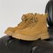 Men's Shoes Men's Martin Boots New Genuine Leather Work Boots Retro Distressed High Top Boots Trendy Thick Sole Heightening Big Yellow Boots_vogvips.com