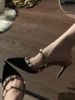 2026 Women's Versatile French-Style Sexy Pointed-Toe High Heels With Rivets, New Elegant Thin Heel Design_vogvips.com