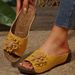 Women's plus Size Wedge Heel Sandals Open Toe Outdoor Slippers European And American Style Spring Summer New Arrival_vogvips.com