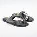 Elegant French-Inspired Women's Summer Slide Sandals With Rhinestone Accents - Lightweight, Non-Slip, Round-Toe Flat Slippers For Casual_vogvips.com