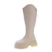Long Thick Sole 7cm Winter New 2024 Square Toe Back Zipper High Over-the-Knee Women's Boots_vogvips.com