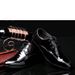Men's Business Formal Dress Shoes - Shiny Oxford Lace-Up Shoes For Office & Casual Wear - Breathable & Cushioned Sole (Black, Sizes 38-44)_vogvips.com