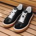 Men's Genuine Leather High Gloss Suede German Trainers Lace Up Casual Board Shoes Comfortable Breathable Slip Resistant Sole_vogvips.com