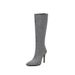 Women Boots Knee High Boots Heel Boots Women Ankle Boots Autumn Winter Short Boots Large Size Women Ultra Heels Stiletto Pointed Toe Leather Over The_vogvips.com