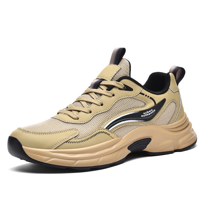 Spring Summer Non-Slip Wear-Resistant Sports Fashion Versatile Mesh Breathable Casual New Men's Running Shoes_vogvips.com