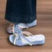 Sweet Style Bowknot Lace Thick-Soled Women's Sandals 2026 New Summer Outdoor Wedge Heel Non-Slip Open-Toe Slippers_vogvips.com