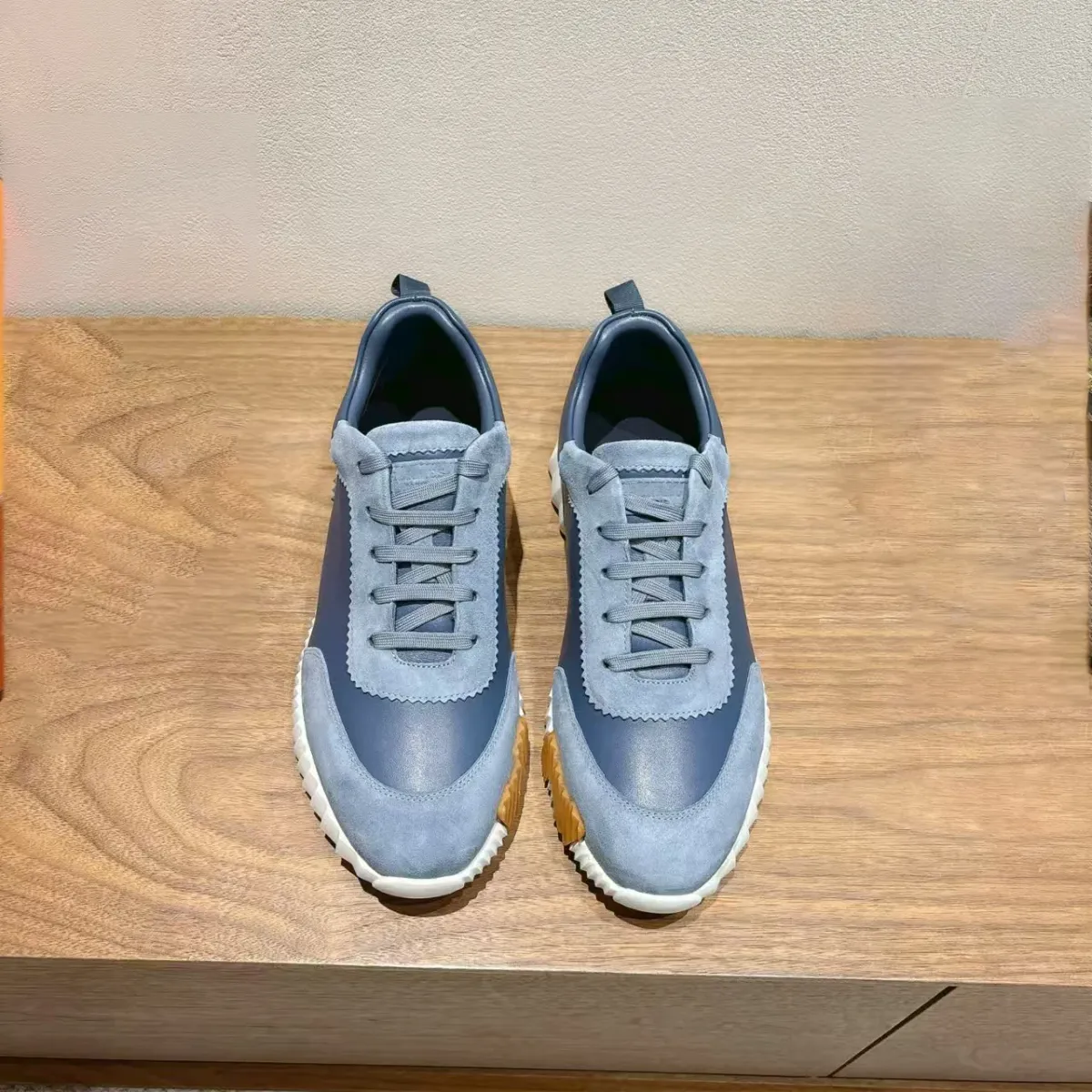 fashion, Individuality, Women's Leisure, Fashionable Flat Sports Leather Mesh, Breathable Running Shoes, Rubber_vogvips.com