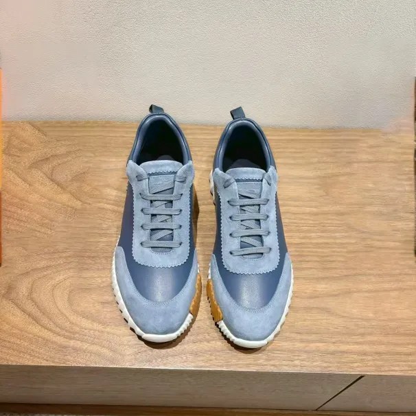 fashion, Individuality, Women's Leisure, Fashionable Flat Sports Leather Mesh, Breathable Running Shoes, Rubber_vogvips.com