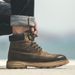 European Warm Series 2025 Autumn New Martin With Fleece, Warm Snow Mid-Calf Genuine Leather Work Boots, Trendy Men's Boots_vogvips.com