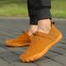 Minimalist Men's Barefoot Shoes Anti Slip Breathable Knitting Walking Shoes For Men Wear-resistant Lightweight Running Sneakers_vogvips.com