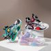 Boys' Breathable Sports Children's Mesh Casual 2026 Spring And Autumn New Girls' Rotating Button Running Shoes Trendy_vogvips.com