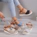 New Women's Sandals Bow Rope Bottom Light Casual Women's Shoes Fish Mouth Platform Sandals_vogvips.com