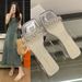 French-style 2025 New Summer Model With Crystal Chunky Heels, Transparent And Elegant, Versatile Mid-heel Rhinestone_vogvips.com
