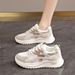 Women's Thick-soled Sports For Running, Shock-absorbing, Lightweight, Spring Wear-resistant, With A Comfortable Feel,_vogvips.com
