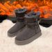 Snow Boots Women's Fleece Thickened Fur Integrated Thick Sole Heightening Long And Short Boots Snow Cotton Shoes_vogvips.com