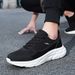 Men's Sports Leather Shoes Sneakers Synthetic Mesh Comfortable Slip Resistant Lightweight Footwear Footgear_vogvips.com
