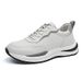 Leather Cowhide Little White Shoes Men's Sneakers Board Shoes Men's Breathable Casual Shoes Lace-Up Men's Shoes_vogvips.com