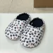 Cozy Print Women Men Warm Quilted House Shoes With Non Slip Sole Cute Dog Paw Indoor Slippers For Pet Lovers_vogvips.com