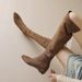 Post-Apocalyptic Style Over-the-Knee Long For Women 2024 Autumn Winter New Fashion Slim Pointed Toe Hidden Heel Boots_vogvips.com