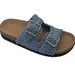 Women's Shoes Ethnic Style Double Buckle Diamond Buckle Cork Slippers Thick Soled Sandals And Slippers_vogvips.com